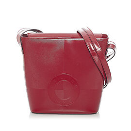 Celine Leather Shoulder Bag