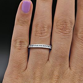 Elegant Channel set Diamond Engagement Ring with 0.25ct TDW