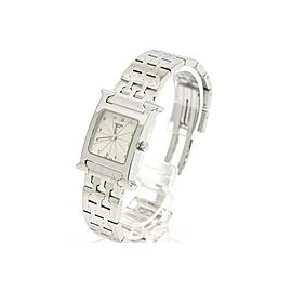 Hermes H HH1.210 Stainless Steel Quartz 21mm Womens Watch