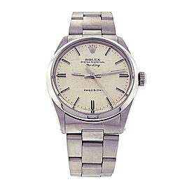 Rolex Air-King 5500 Stainless Steel Oyster Silver Dial Automatic 34mm Men's Watch
