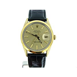 Rolex Date 1550 Vintage 34mm Mens Watch