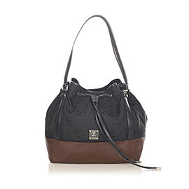 Visetos Drawstring Nylon Bucket Bag