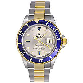 Rolex Submariner 16613 Stainless Steel and 18K Yellow Gold 40mm Mens Watch