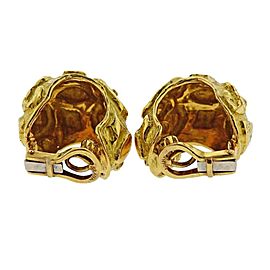 Gold Large Hoop Earrings