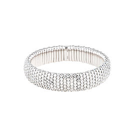 Stretch Collection 18K White Gold Diamonds Bracelet