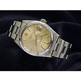 Rolex Date 1500 Vintage 34mm Mens Watch