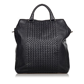Bottega Veneta Intrecciato Leather Satchel