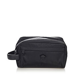 Versace Medusa Nylon Clutch Bag