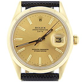 Rolex Date 1550 Vintage 34mm Mens Watch