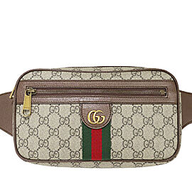 Gucci GG Supreme Web Ophidia Belt Bag