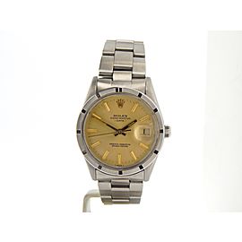 Rolex Date 15010 Vintage 34mm Mens Watch