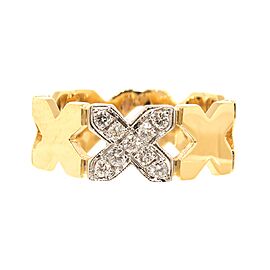X means Kisses Diamond Ring