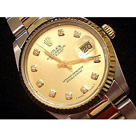 Rolex Datejust 16013 Vintage 36mm Mens Watch
