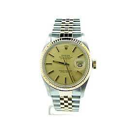 Rolex Datejust 16013 Vintage 36mm Mens Watch