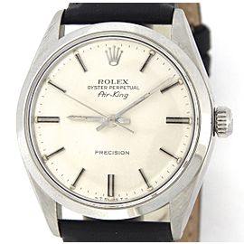 Mens Rolex Stainless Steel Air-King Silver 5500