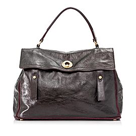YSL Large Muse Two Leather Handbag