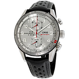Oris Audi Sport 77476617481LSBLK 44mm Mens Watch