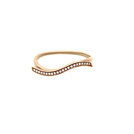18k Rose Gold and Diamond Ring