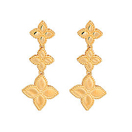 Roberto Coin New Barocco 18K Yellow Gold Earrings