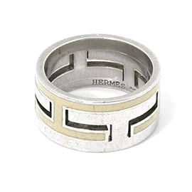 HERMES silver Ring