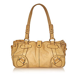 Celine Leather Shoulder Bag
