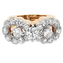 Cartier Monture Diamond 18 Karat Gold Ring