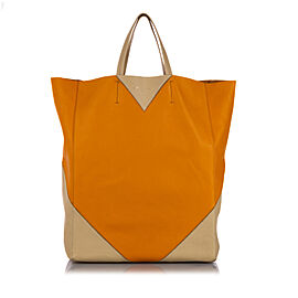 Celine Vertical Coeur Cabas Tote Bag