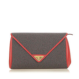 YSL Canvas Clutch Bag