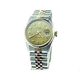 Rolex Datejust 16013 Vintage 36mm Mens Watch