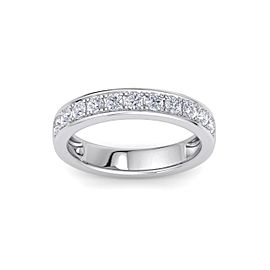 GLAM ® Channel Set Ring In 18K Gold with 0.77ct White Diamonds