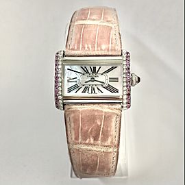 CARTIER Tank DIVAN Quartz 31mm Steel Watch