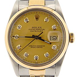 Rolex Datejust 16013 Vintage 36mm Mens Watch