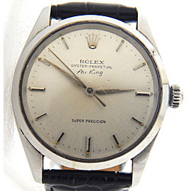 Mens Rolex Stainless Steel Air-King Silver 5500