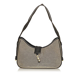 Gucci Canvas Shoulder Bag