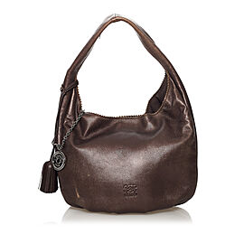 Loewe Leather Hobo Bag