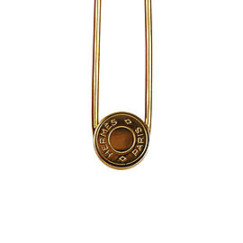 Hermes Clou de Selle Safety Pin Brooch