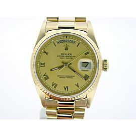 Rolex Day-Date President 18038 Vintage 36mm Mens Watch