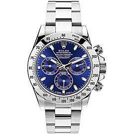 Rolex Steel Daytona 116520 Custom Blue