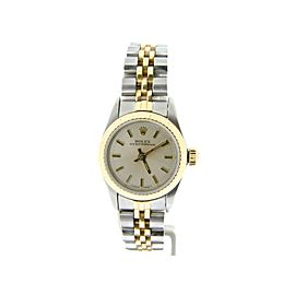 Rolex Oyster Perpetual 67193 Vintage 24mm Womens Watch