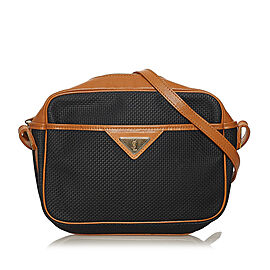 Saint Laurent Coated Canvas Crossbody Bag
