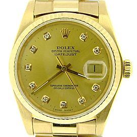 Rolex Datejust 16018 36mm Mens Watch
