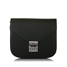 MCM Patricia Leather Crossbody Bag