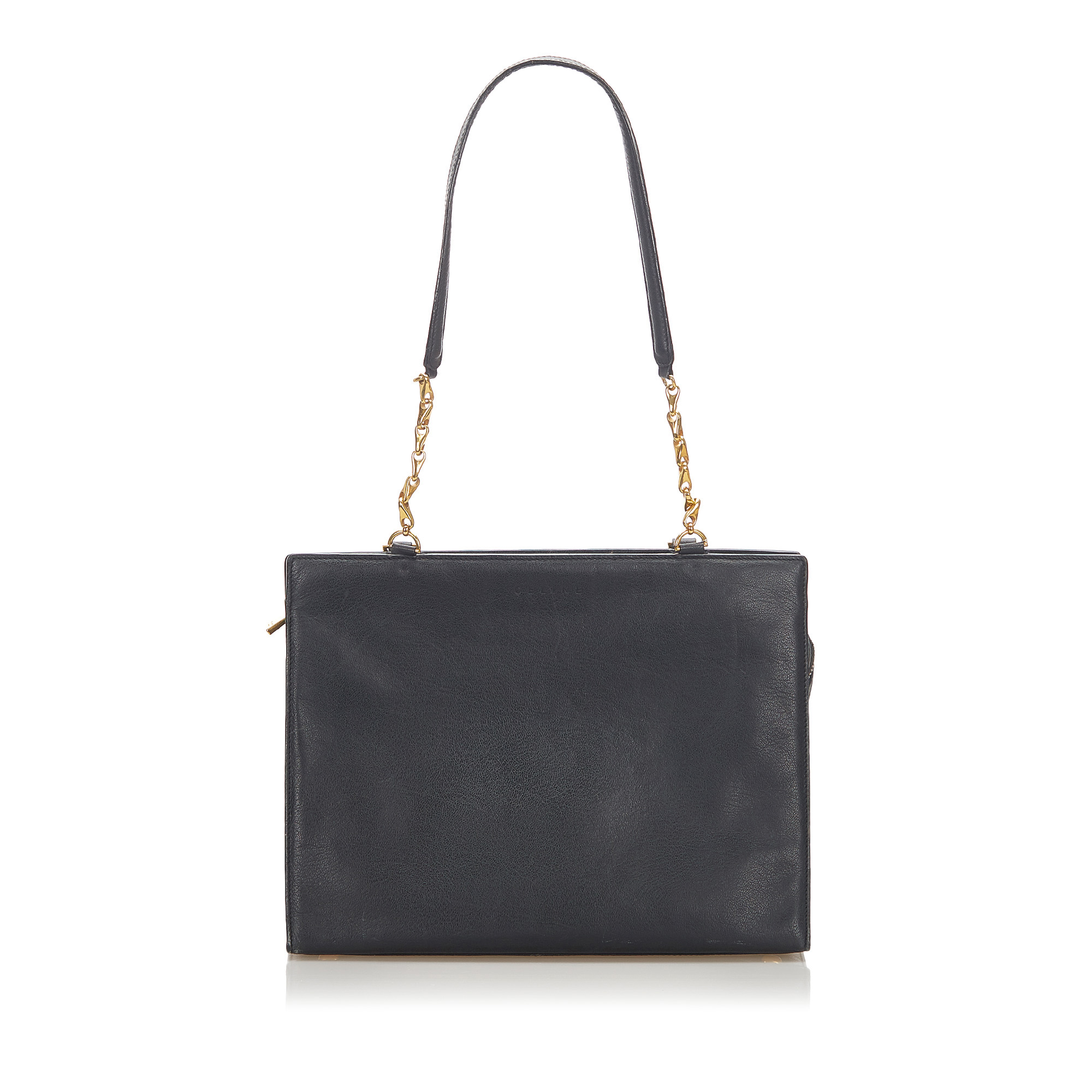Celine Leather Shoulder Bag