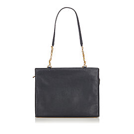 Celine Leather Shoulder Bag