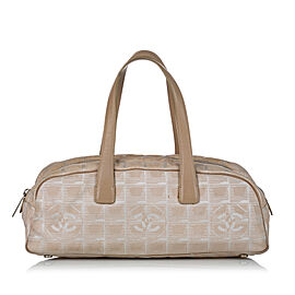 Chanel New Travel Line Canvas Handbag