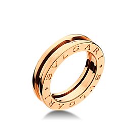 Bvlgari Bulgari B. Zero 1 18K Rose Gold 1 Band Ring AN852422