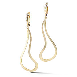 I.Reiss 14K Yellow Gold 0.14 Diamond Earrings