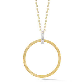 I.Reiss 14K Yellow Gold 0.06 Diamond Necklace