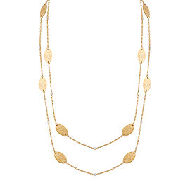 I.Reiss 14K Yellow Gold 0.18 Diamond Necklace