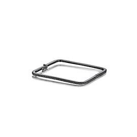 Piece Square Diamond Bangle